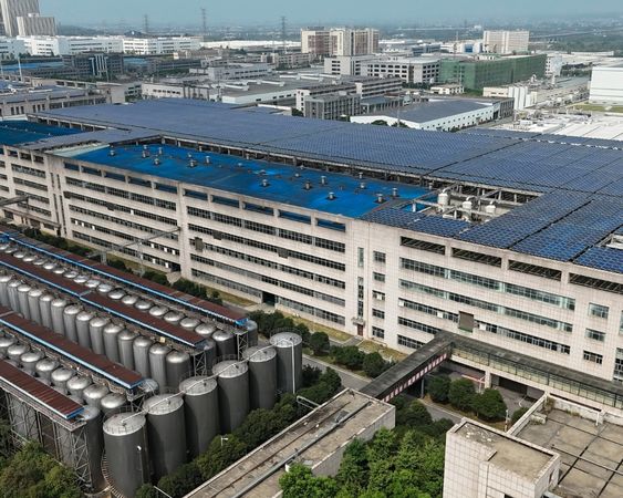 großflächige industrie pv